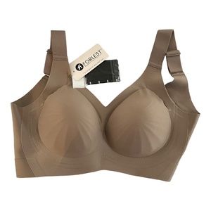 Forlest Hannah 2.0 Enhanced Support Adjustment Bra Taupe Women's Medium New